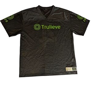 Trulieve Black and Green Mesh Jersey XL